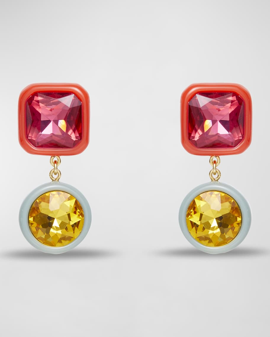 Lele Sadoughi Gemstone Drop Earrings | Neiman Marcus