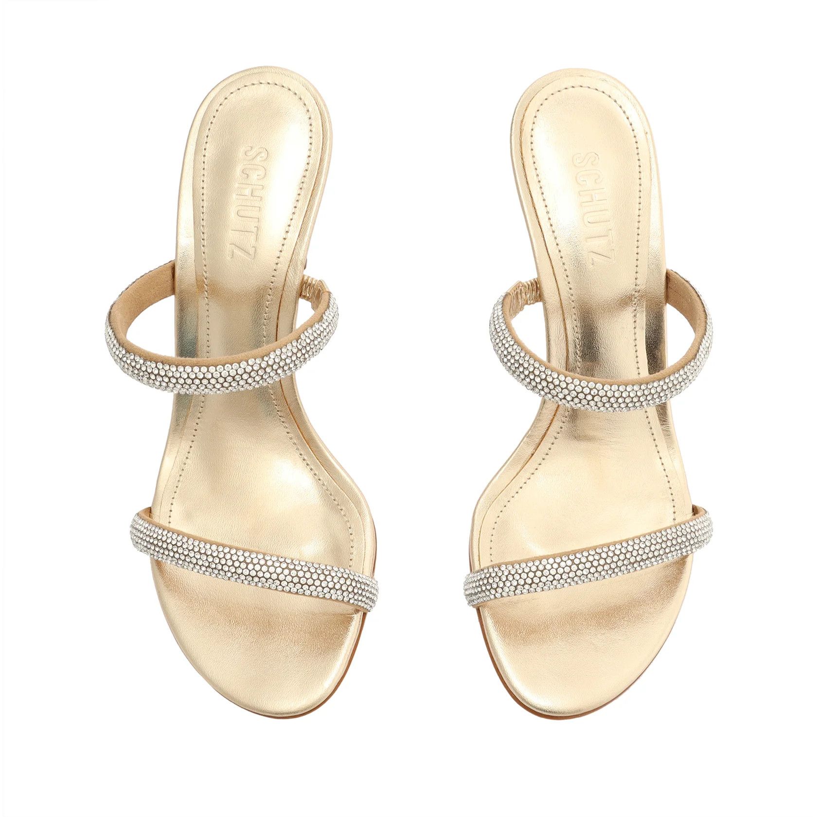 Taliah Crystal Rhinestones Sandal | Schutz Shoes (US)