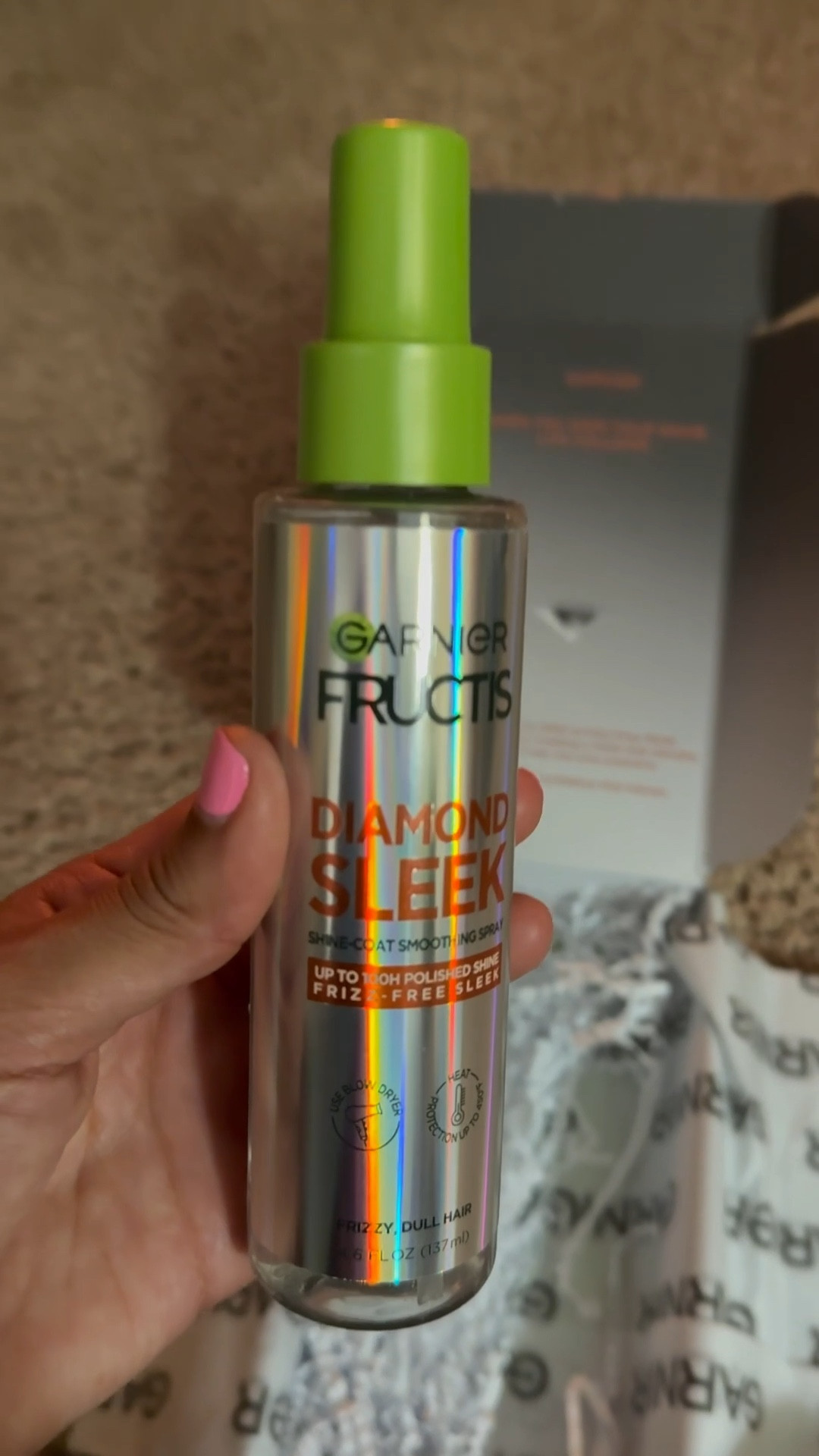 Major shine moment ✨ The Garnier Sleek & Shine Glass Hair Water / Shine Coat Spray is giving salon-level gloss at home! This lightweight, diamond-inspired shine spray smooths frizz, boosts radiance, and leaves my hair looking silky without feeling greasy. Perfect for that sleek, polished finish in seconds—WOW the shine is real 💎

Garnier sleek and shine, shine coat spray, glass hair, shiny hair products, anti frizz spray, glossy hair routine, drugstore haircare, sleek hair look, frizz control spray, smooth hair finish, affordable hair products, hair shine spray, healthy hair glow, diamond shine hair, everyday hair routine

#LTKselfcare #LTKOver40 #LTKBeauty