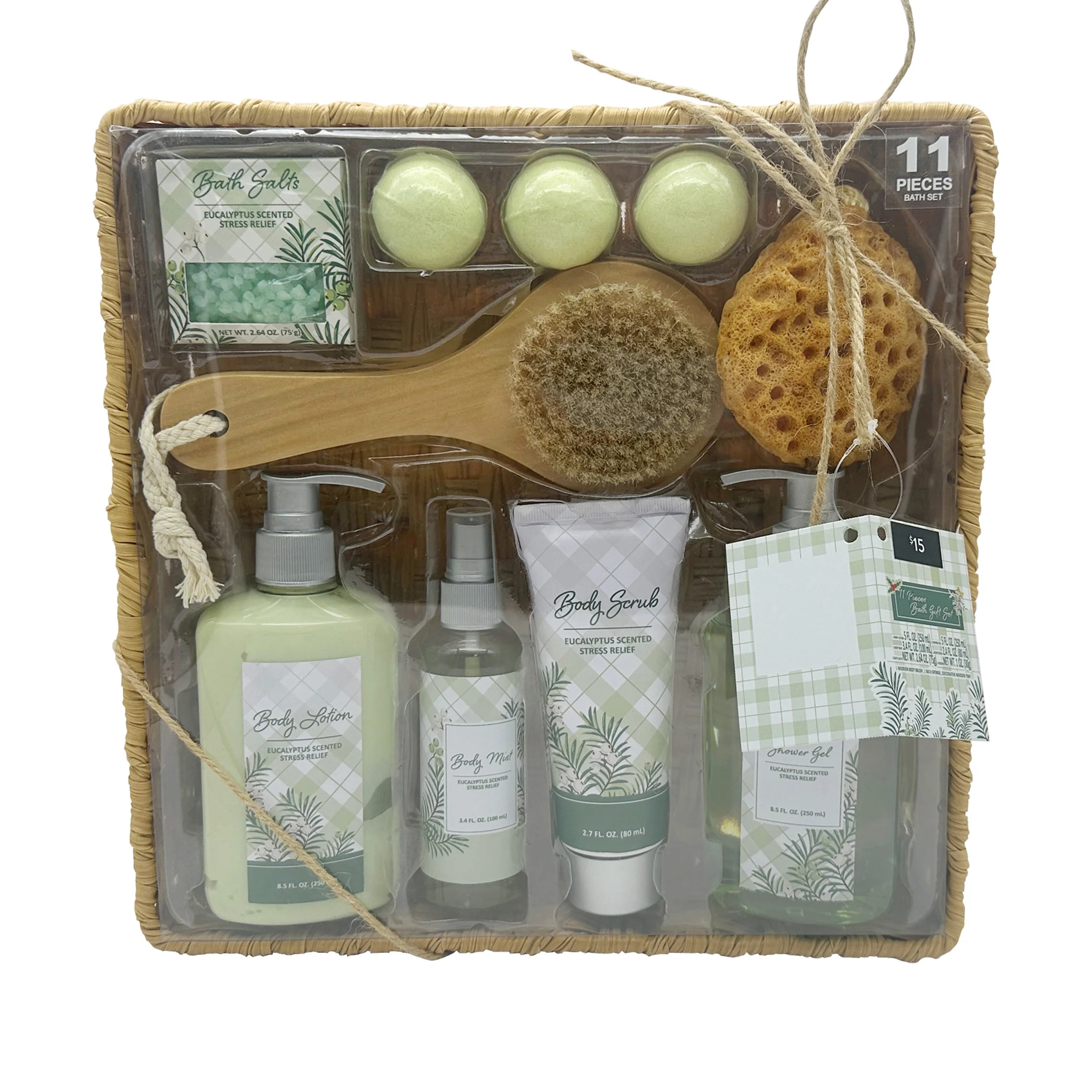 Bath Gift Set, 11pcs, Adult | Walmart (US)