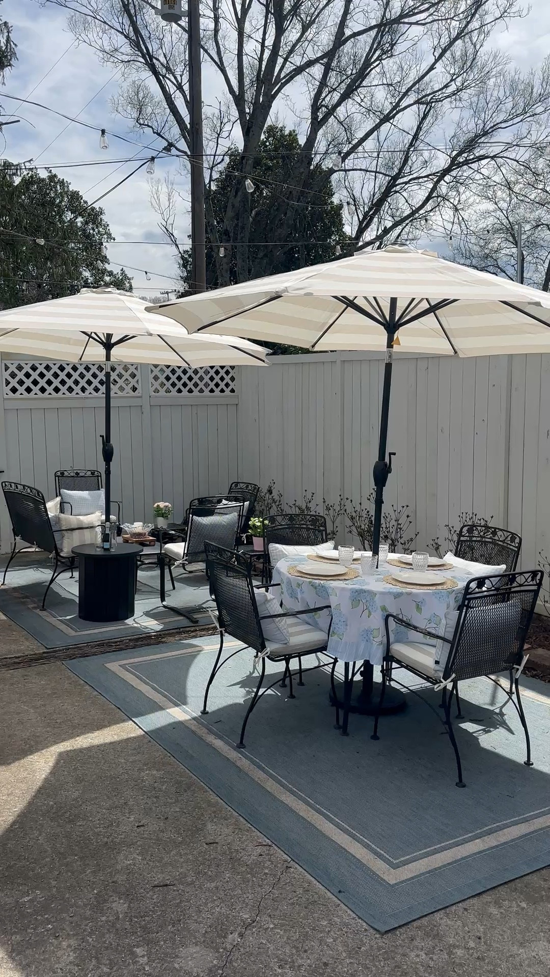 Shop my “Champagne Courtyard” which is my whimsical name for my patio! Everything but the furniture is from Walmart and Amazon!

#LTKHome #LTKSaleAlert #LTKSeasonal