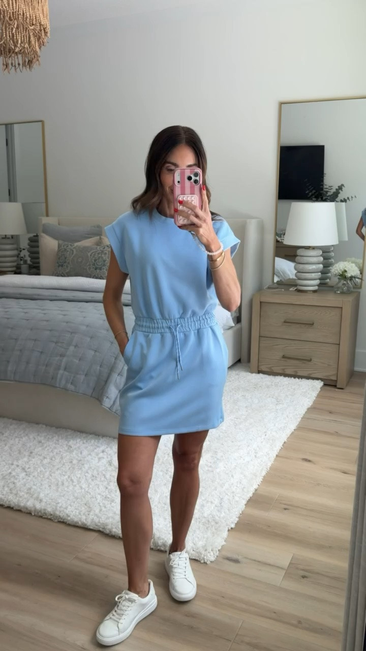 Varley inspired dress, I'm wraring size XS.

#LTKootd #LTKOver40