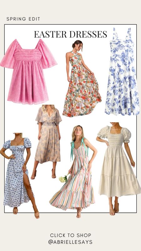 Spring and Easter edit! Easter dress ideas at all different price points 🐣🌸🌷🪺

#easter #easterdress #easterdresses #springedit #spring #springdress 

#LTKSeasonal #LTKstyletip #LTKSpringSale