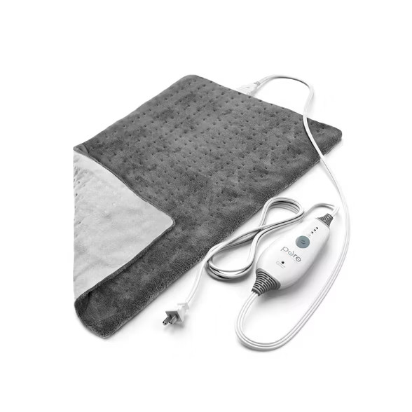 PureRelief Deluxe Gray Heating Pad | Target