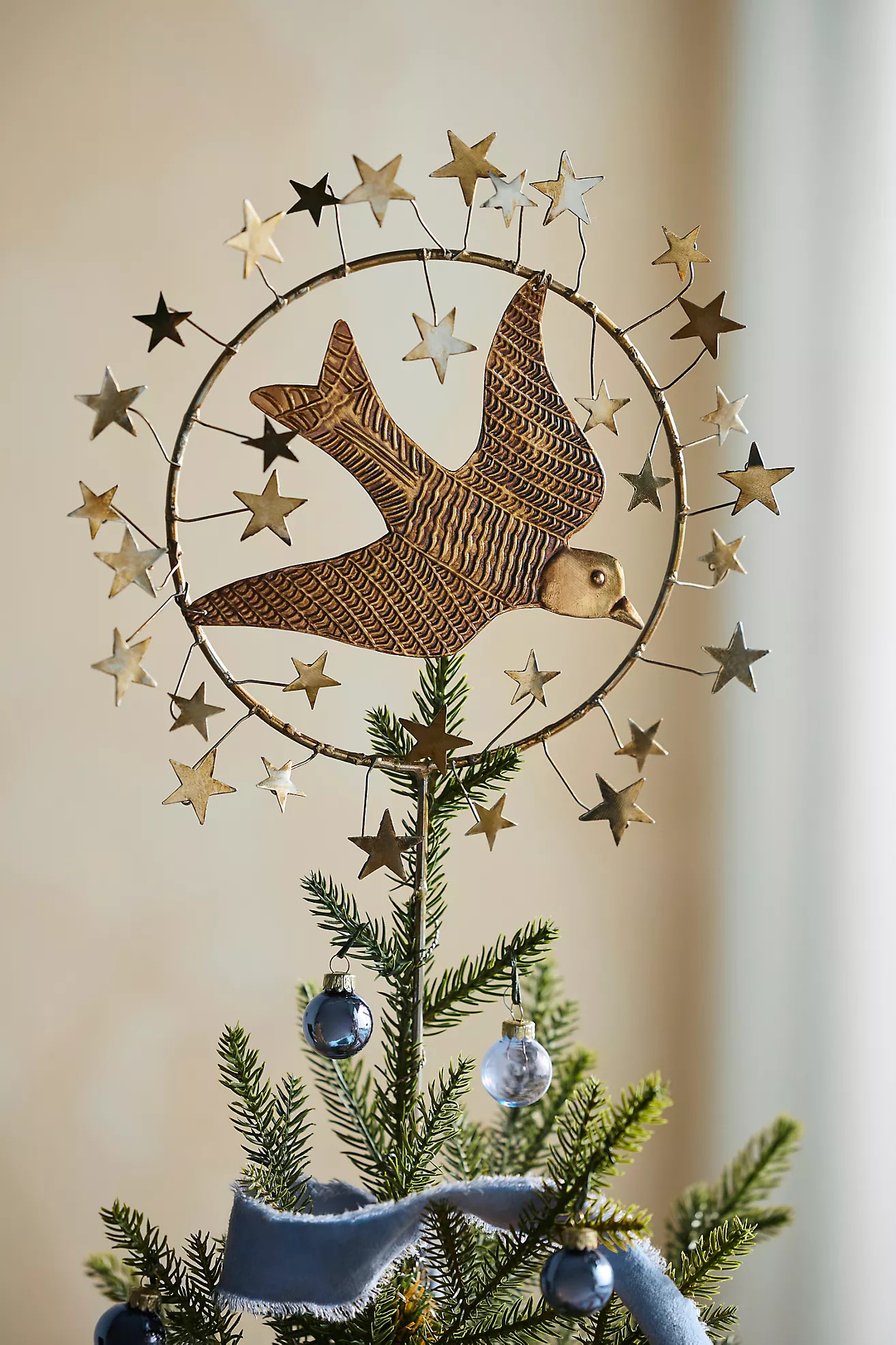 Starry Swallow Iron Tree Topper | Terrain
