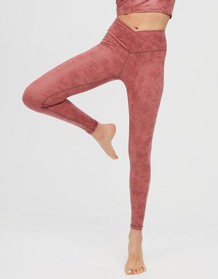 OFFLINE The Hugger Crossover High Waisted Crackle Legging | American Eagle Outfitters (US & CA)