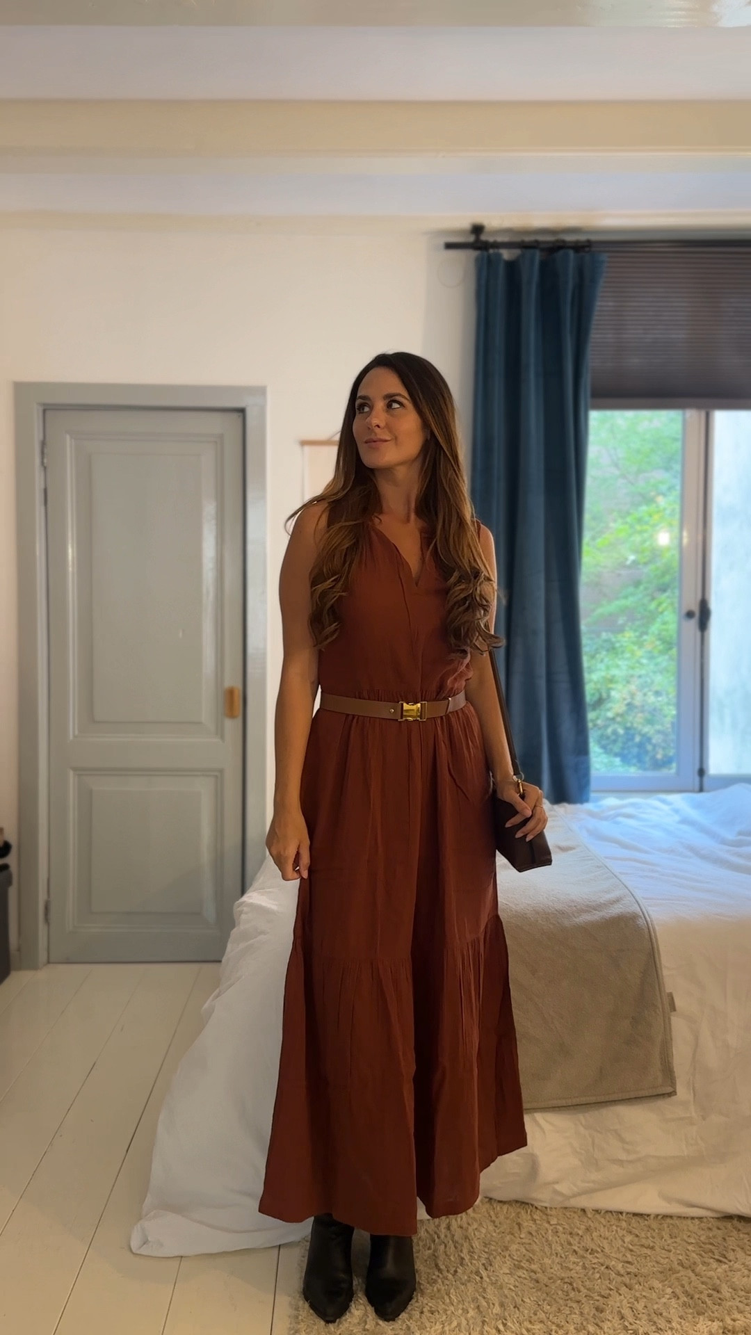 Pact clothing: organic, sustainable, ethical women’s fall fashion. 

Featured: Comfortable ruffle maxi dresses, dark forest green tank and legging set, and a jogger, cardigan, and mock neck tank top in a beige color - the perfect travel or lounge set.



#LTKSeasonal #LTKTravel #LTKActive