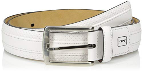 PGA TOUR Center Welt Men's Golf Belt, White, 36 | Amazon (US)