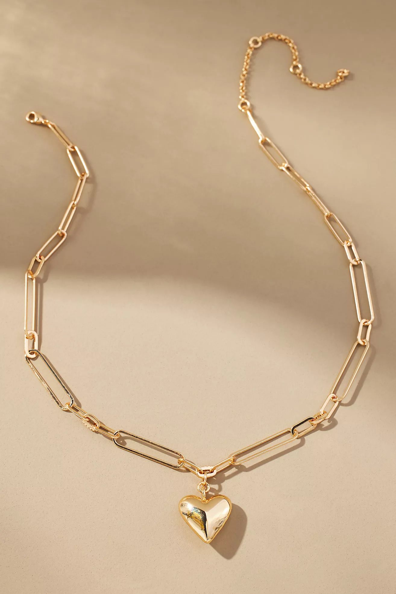 Paperclip Heart Necklace | Anthropologie (US)