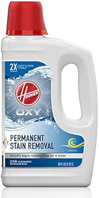 Hoover Oxy Deep Cleaning Carpet Shampoo, Concentrated Machine Cleaner Solution, 50oz Formula, AH3... | Amazon (US)