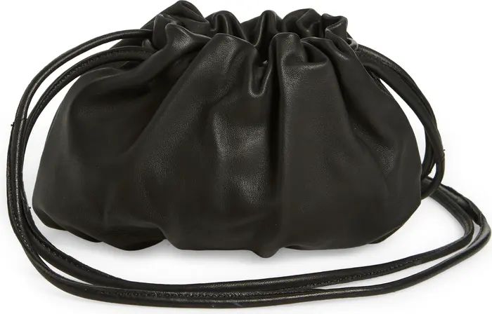 Leah Leather Drawstring Crossbody Bag | Nordstrom