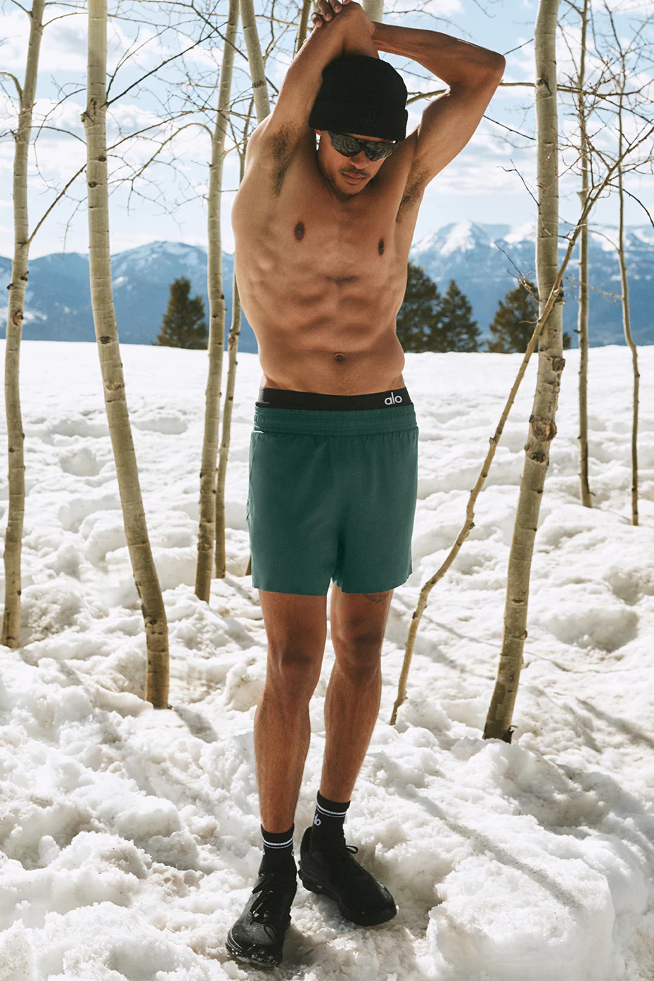 ALO | 5" Adapt Running Short in Clover Green, Size: 2XL | Alo Yoga (US)