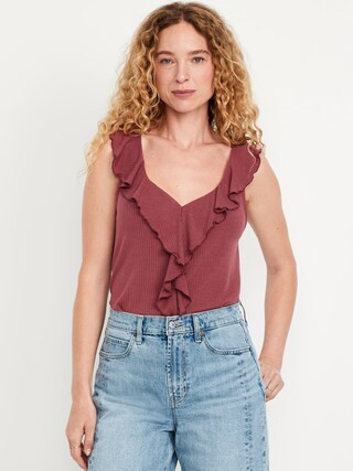 Sleeveless Ruffle Top | Old Navy (US)