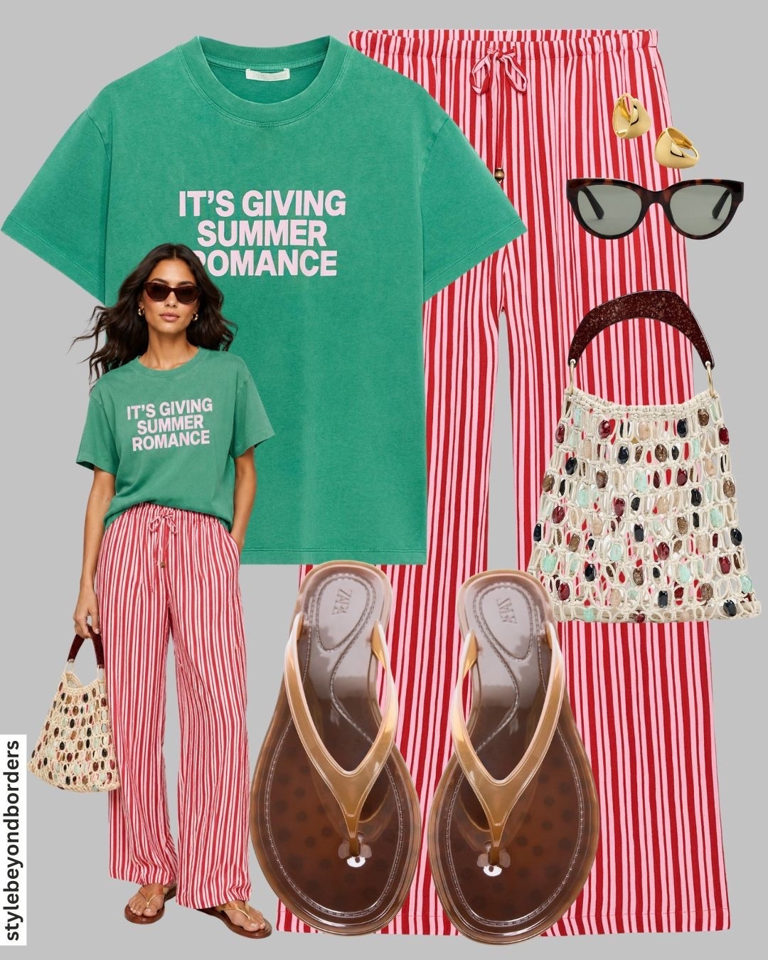 Holiday outfit ready! 🌸🌴🐝



Tags: graphic t shirt, printed t shirt, beach vacation, holiday outfit, striped trousers, pink striped trousers, red striped trousers, flip flops, jelly sandals, beaded bag, zara, H&M, summer outfit, easy to style outfit

#LTKsummer #LTKtravel #LTKstyletip
