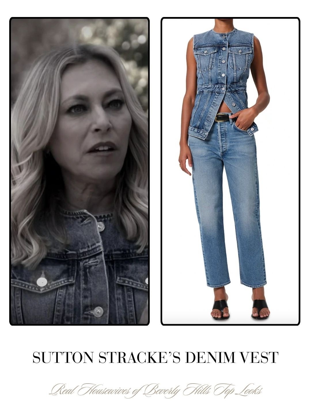Sutton Strack’s Denim Vest 