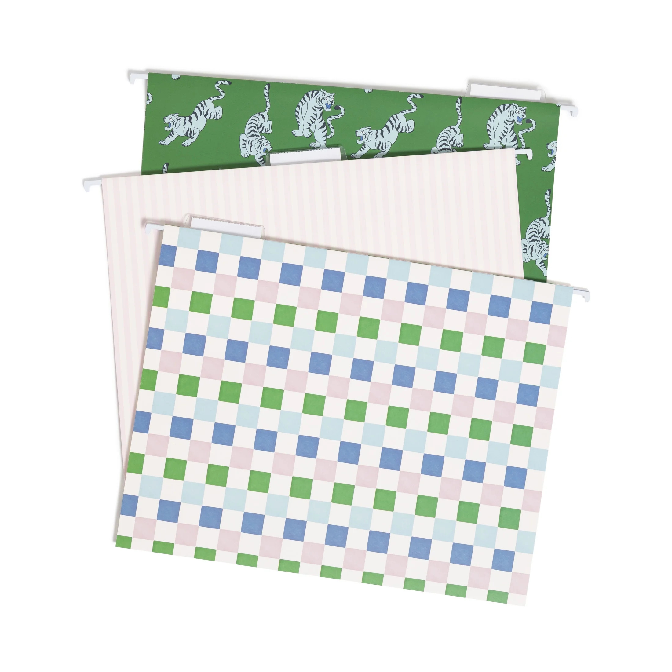 U Brands Fashion Hanging File Folders with Tabs, 6 Count, Muted Prep, Letter Size | Walmart (US)