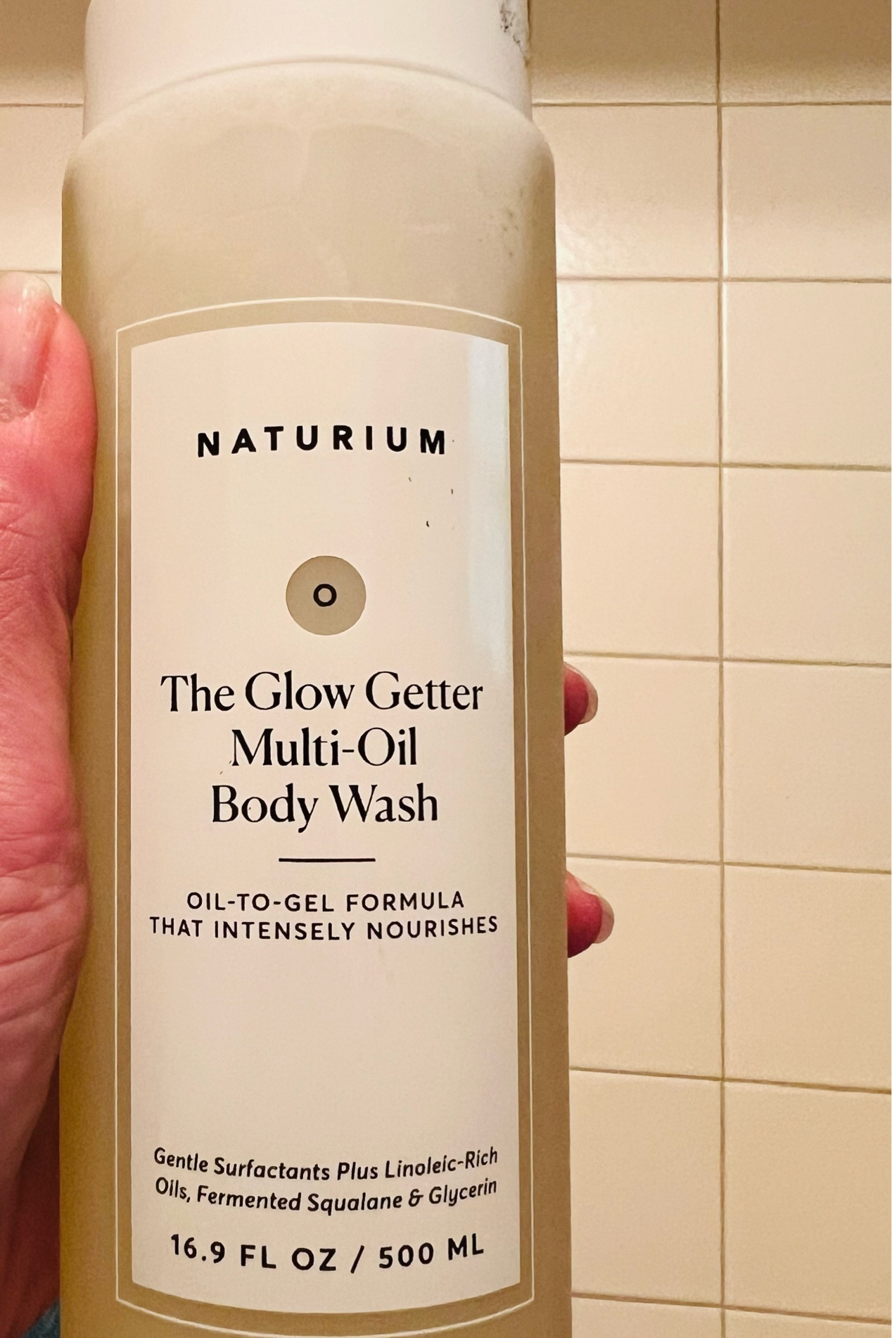 Best find for dry skin! A thin gel that lathers into a creamy, nourishing lather. Leaves skin incredibly soft and moisturized all day long. Gentle enough for a facial cleanser. The scent is a barely there, fresh clean scent. Highly recommend for mature skin. The bottle is large and has a pump top. #dryskinrelief #matureskin #bodywash #womenover50

#LTKOver40 #LTKgrwm #LTKselfcare