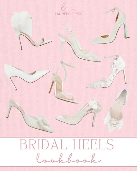 Some of my FAVE bridal heels 👠 🤍👰🏼‍♀️

#LTKWedding #LTKShoeCrush