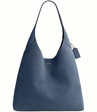 COACH Brooklyn Suede Shoulder Bag 39 - Light | Dillard's