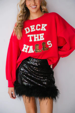 DECK THE HALLS PULLOVER | Judith March