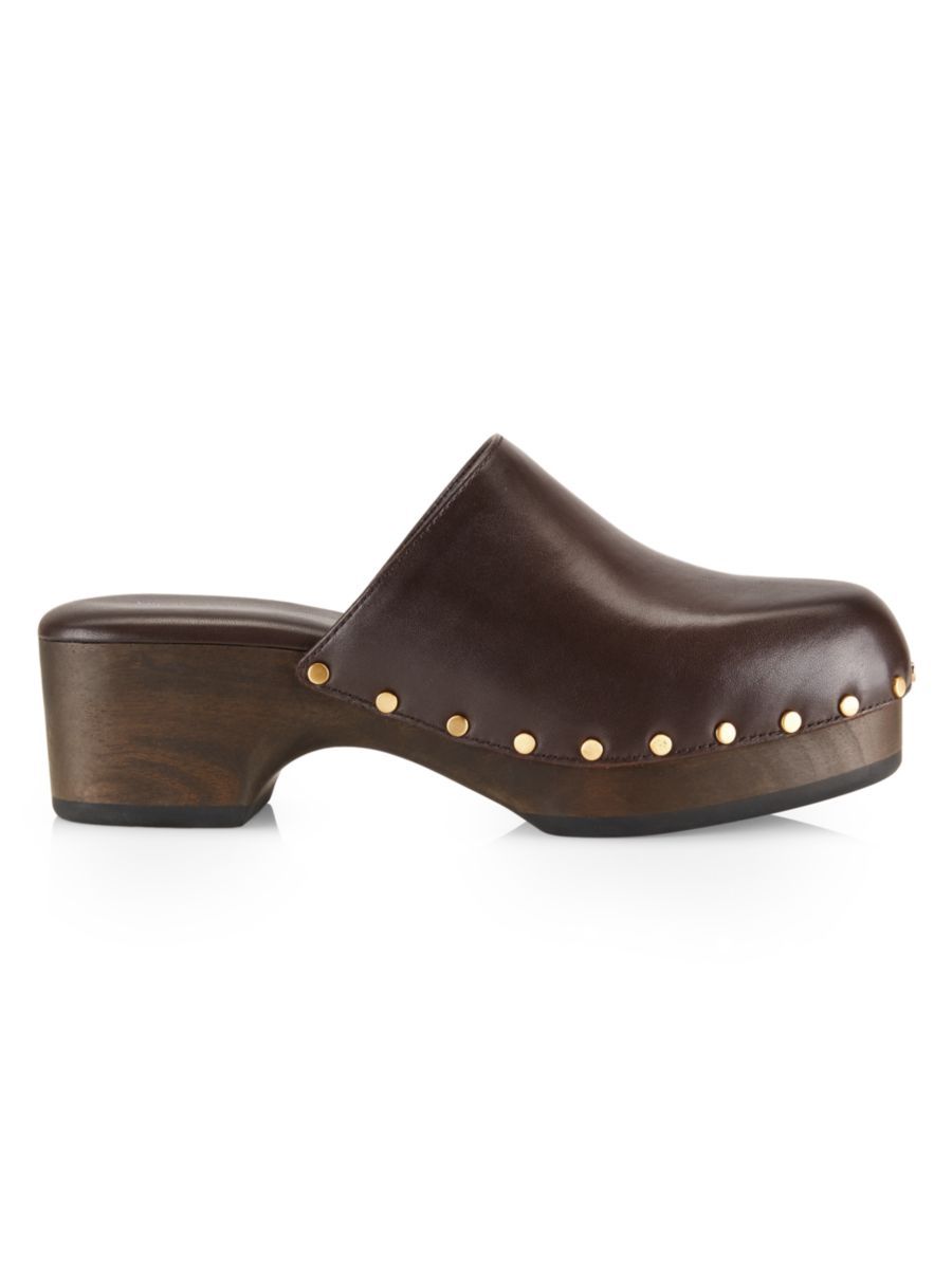 rag & bone Mara Leather Clogs | Saks Fifth Avenue