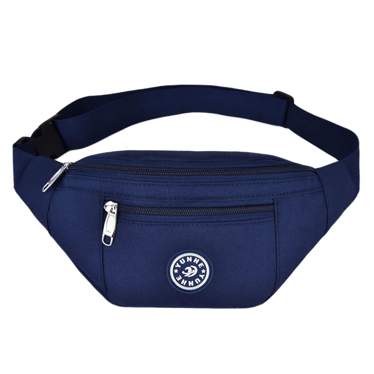 Ma&Baby Women Waist Bum Bag Fanny Pack Belt Money Pouch Wallet Zip Travel Bag Blue | Walmart (US)