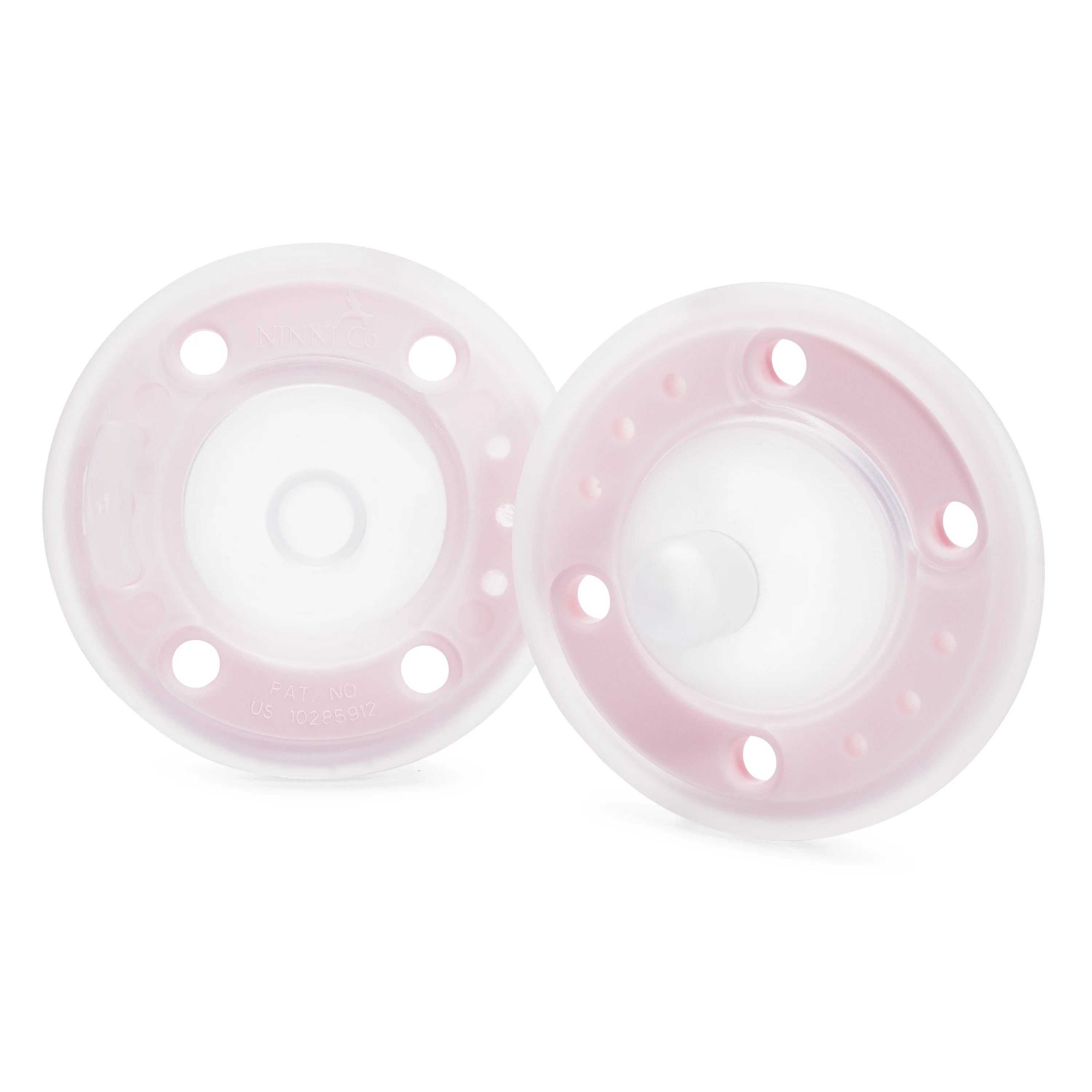 Ninni Pacifier Petal Pink 2 Pack | Ninni Co