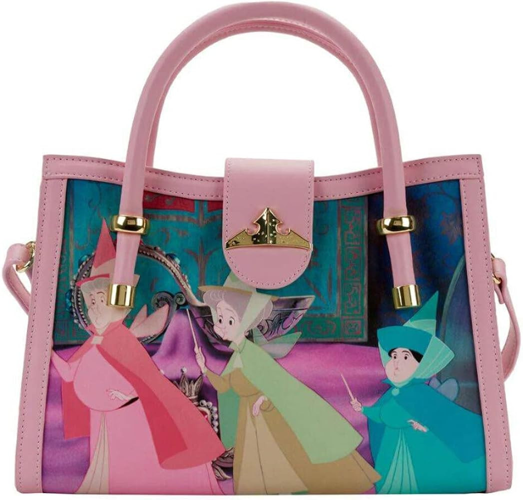 Loungefly Disney Sleeping Beauty Crossbody Bag Sleeping Beauty One Size | Amazon (US)