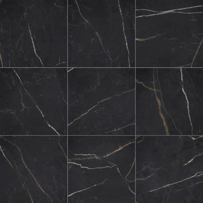 Perpetuo 12" x 12" Porcelain Marble Look Floor & Wall Tile | Wayfair North America