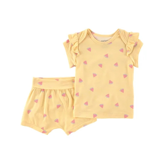Hero image 0 of Carter's Child of Mine Baby ComfySoft Outfit Set, 2-Piece, Sizes Preemie-18 Month... | Walmart (US)