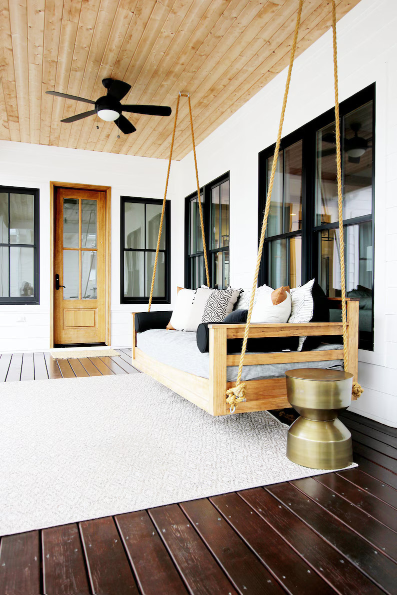 Classic Porch Swing Bed Plans | Etsy (US)