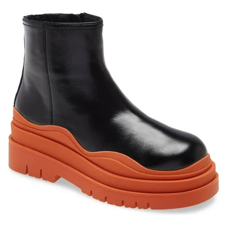 JEFFREY CAMPBELL LOADING Boots Black Orange | Walmart (US)