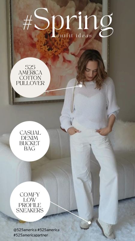 Spring outfit update: white sweater and pants for a casual and chic look 💕

@525america #525america #525americapartner

#LTKSeasonal