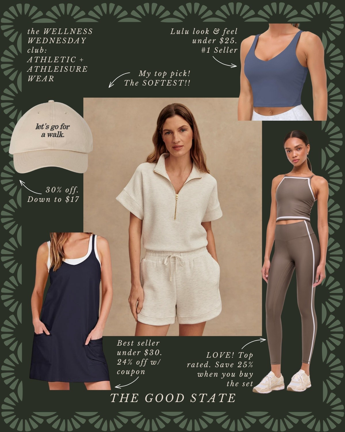 This is for the ladies desiring wholeness in every area. The ones who are trying to get their steps in and making a point to drink enough water *in a cute bottle of course*. The ones who are looking to make simple changes for the sake of a more healthy, full life. The girlies on the hunt for better skincare that won’t break the bank. Wholeness looks good on you😘


The good state, Lauren England, under $50, Anthro, Anthropologie, spring fashion, spring ootd, Abercrombie and Fitch, spring fashion, vacation outfit, ootd, sandals, tuckernuck, kitchen, Amazon finds, quince, wellness, health, athleisure, athletic wear, nursery, health and wellness, organic cotton clothing, vacation outfit sweater, fisherman sweater, teacher outfit, workout wear, fitness 

#LTKActive #LTKStyleTip #LTKSaleAlert