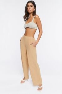 Wide-Leg Mid-Rise Pants | Forever 21 | Forever 21 (US)
