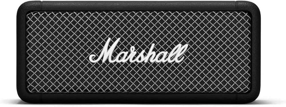 Marshall Emberton Bluetooth Portable Speaker - Black | Amazon (US)