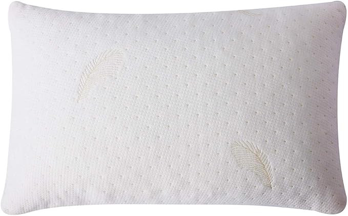 Queen Memory Foam Pillow Cooling Bamboo Bed Pillow for Sleeping , Adjustable Soft Firm Pillow for... | Amazon (US)