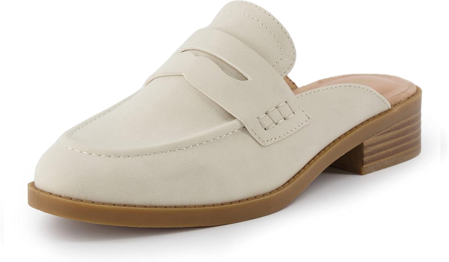 CUSHIONAIRE Women's Prescott Slip On Mule +Memory Foam, Wide Widths Available | Amazon (US)