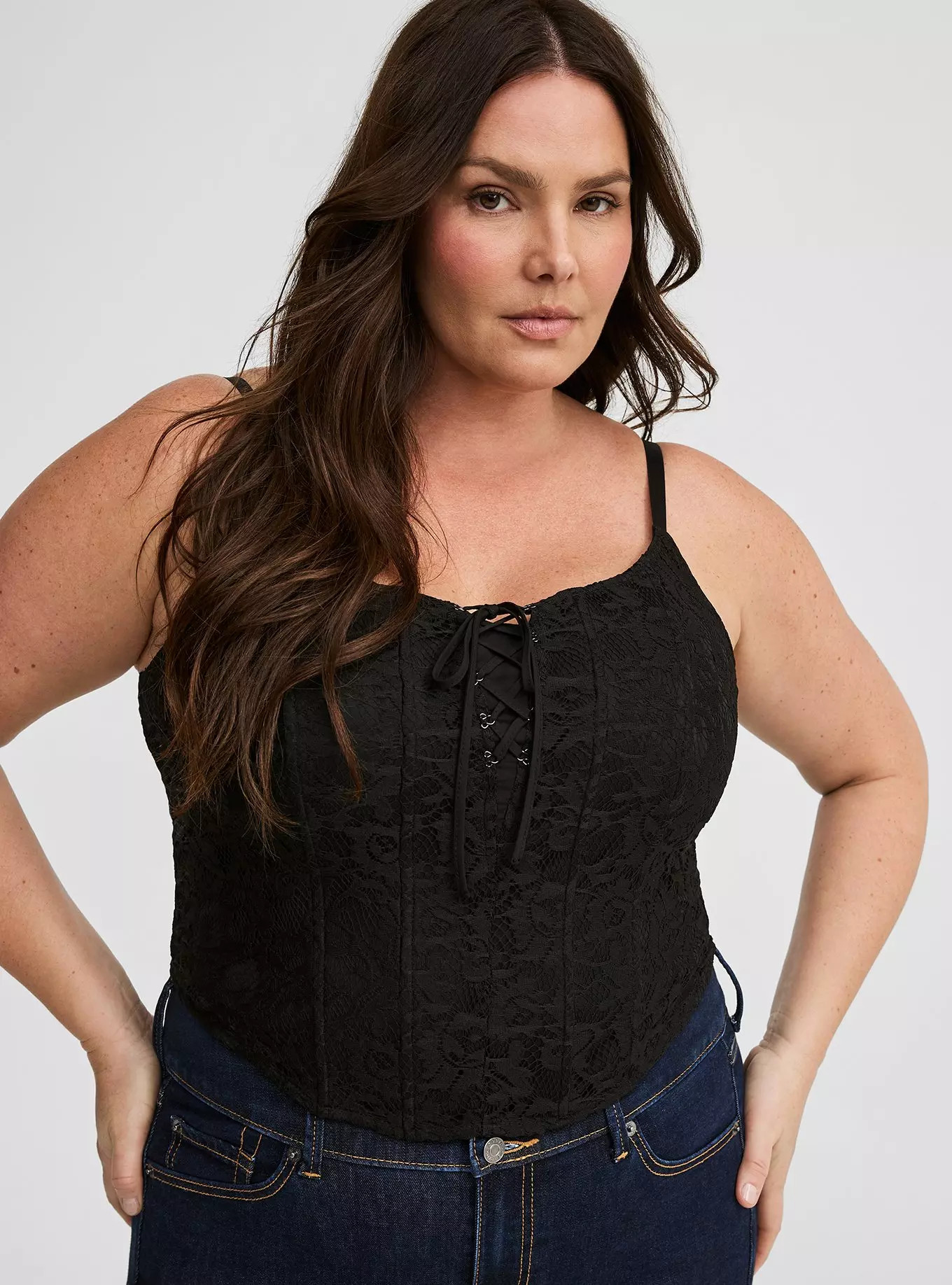 Lace Corset Crop Top | Torrid (US & Canada)
