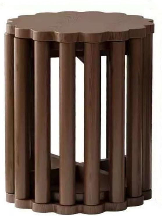 Stackable stools, 4 in 1 Dining Table and Chairs, Coffee Table and Chairs Set, Wooden Small Round... | Amazon (US)