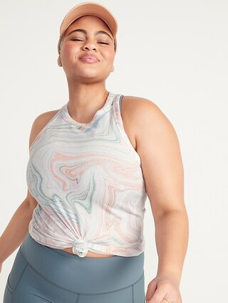UltraLite Racerback Rib-Knit Performance Tank for Women | Old Navy (US)