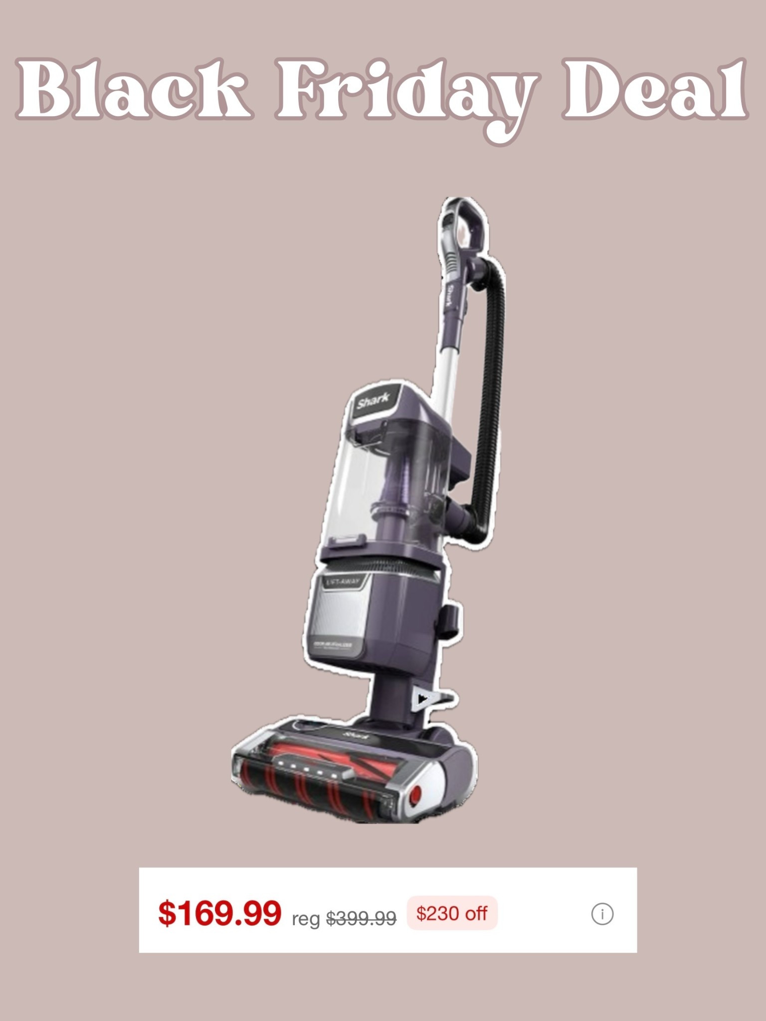 What I’m getting for Black Friday 😍 I’ve had my eye on this vacuum all year and this is the best price I’ve seen on it! 

Tagging this exact model, and some others that are on sale that I was considering before I decided on this one!

Floor care - floor cleaners - Target Black Friday deal days - Cleaning Finds 

#LTKSaleAlert #LTKCyberWeek #LTKHome