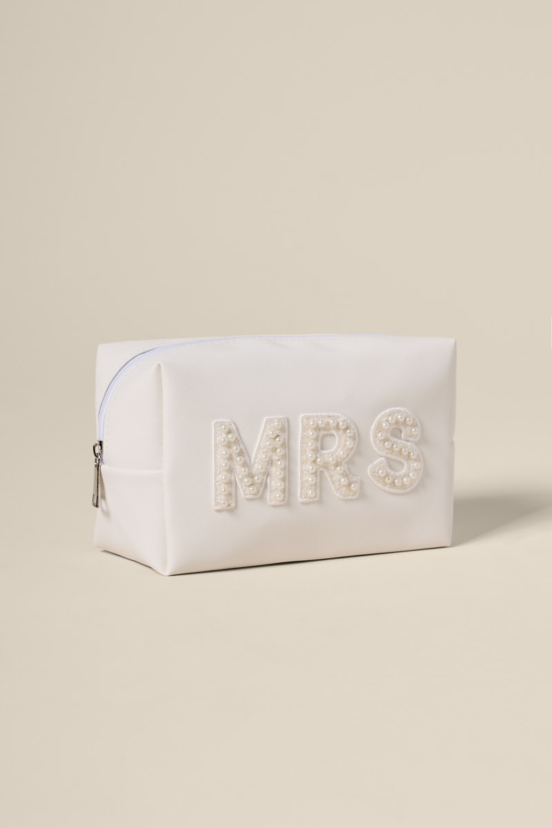Mrs Pearl Cosmetic Bag | Francesca's