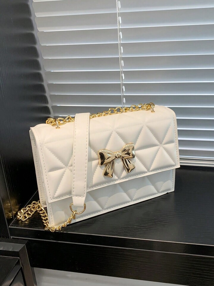 Luxe schoudertas met okselketting voor dames, modieuze, veelzijdige crossbodytas voor mobiele tel... | SHEIN