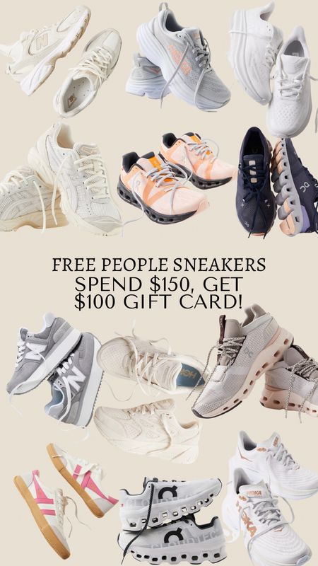 So many good sneakers included in the Free People deal going on!

Hokas, Nikes, On Clouds

#LTKsalealert #LTKshoecrush #LTKGiftGuide