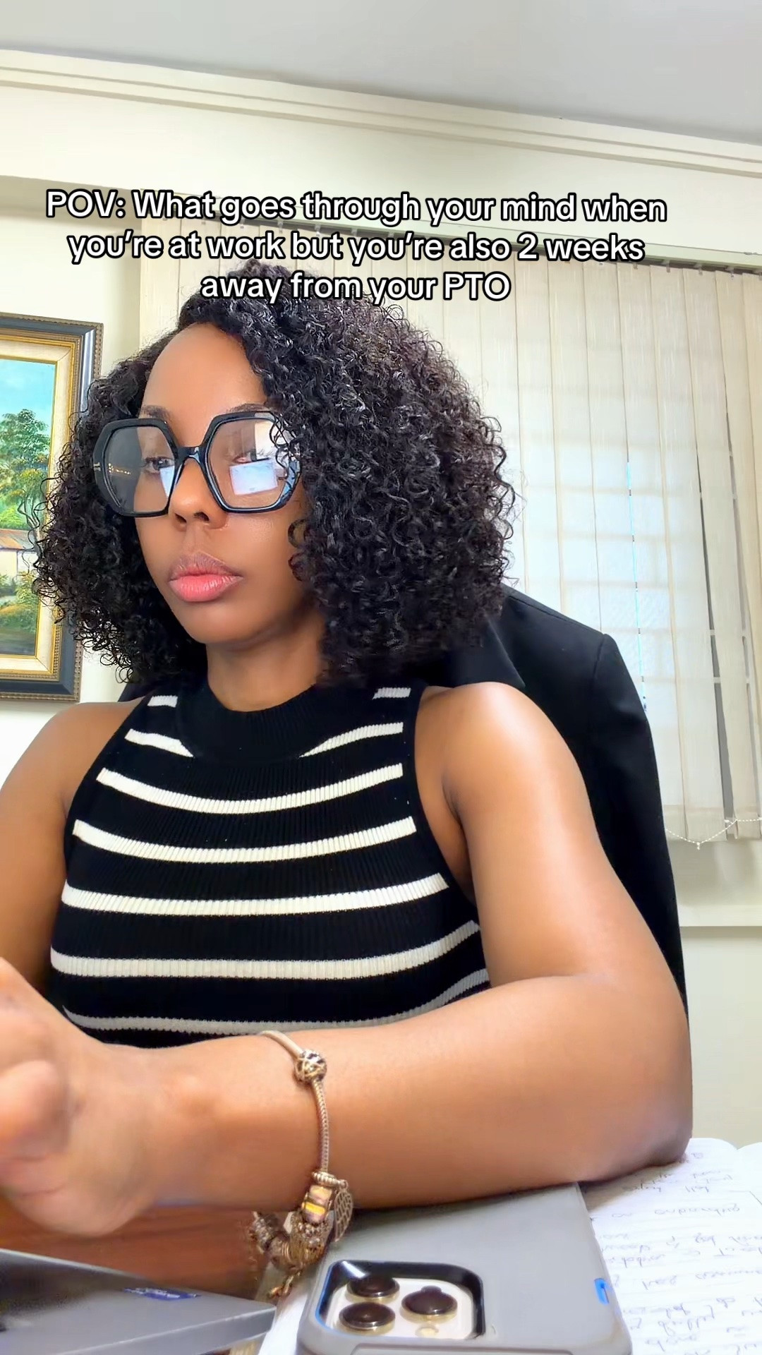 What it’s like being in the office when you’re ready for some PTO!

#LTKdayinmylife #LTKWorkwear #LTKootd