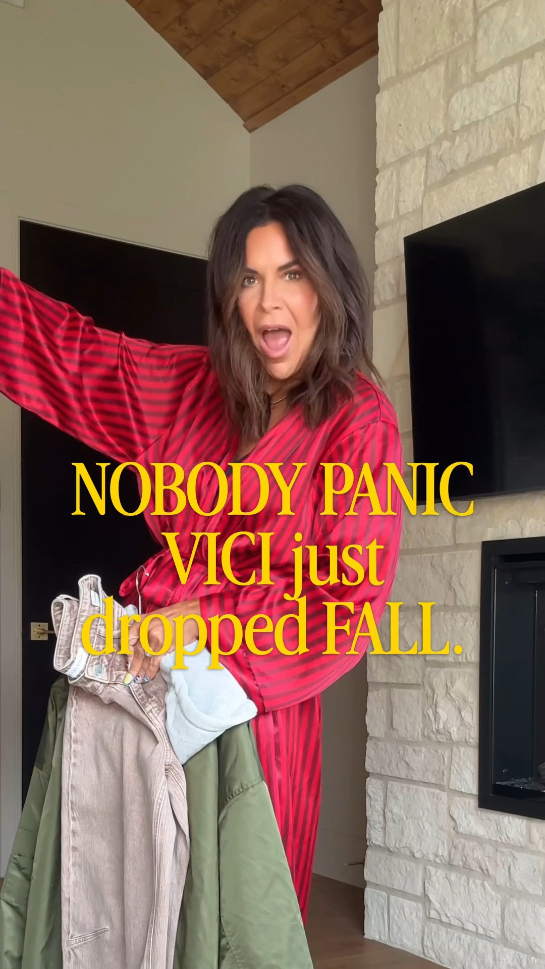 @vici just won fall!  Epic fall launch! The pieces are so good! The quality!  Plus we get 40% off with code: BWC40

True to size in all items!  
Blazers I got the XL for a more oversized fit. 
Green hooded jacket get your true size or even size down one 
Jeans are all true to size with a little give.

#LTKootd #LTKgrwm #LTKOver40