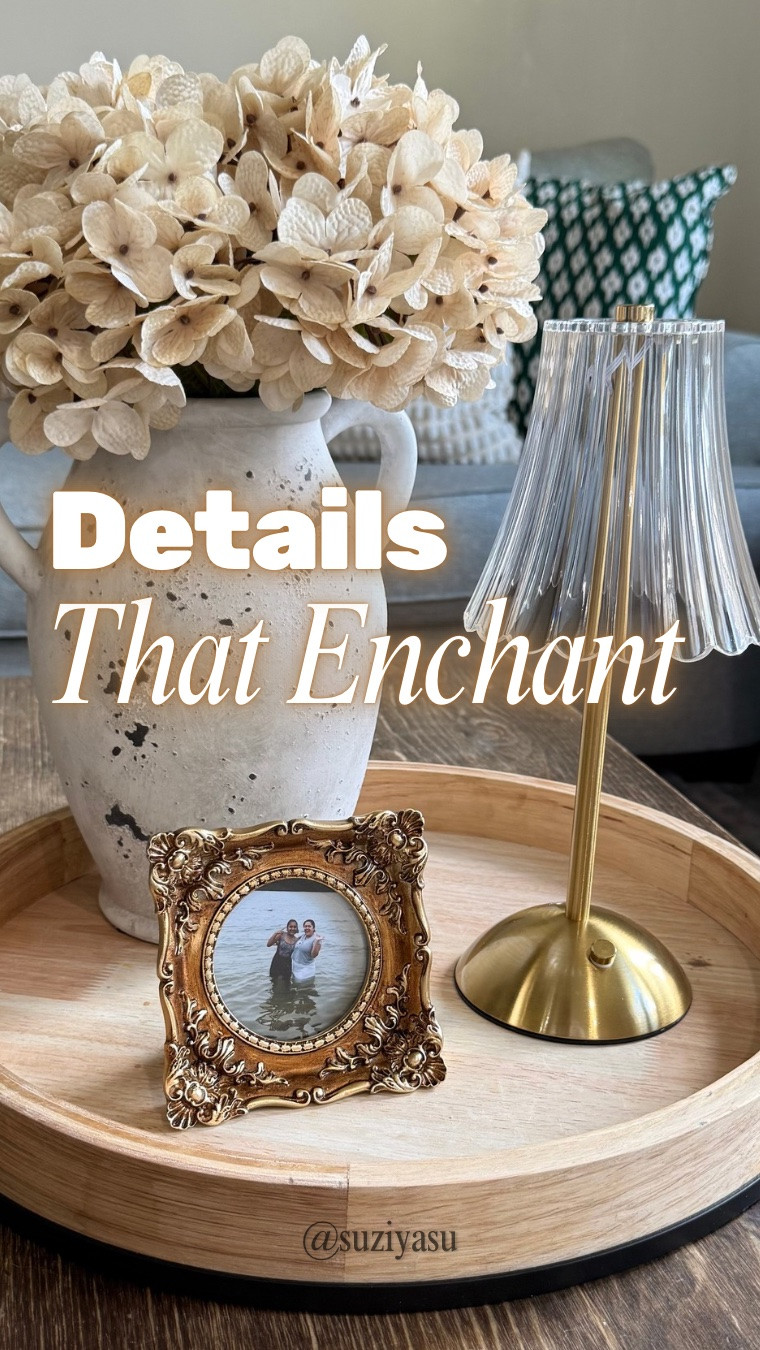 Soft spring vibes with faux hydrangeas, vintage-inspired decor, and the prettiest crystal table lamp ✨
This cozy centerpiece instantly makes any dining table feel elegant, warm, and timeless. I’m obsessed with mixing cottage style, vintage accents, and soft floral decor for spring home styling 🤍

Shop all my favorite spring decor finds on LTK. 

#LTKhome #SpringHomeDecor #CozyDecor

#LTKU #LTKHome #LTKSeasonal