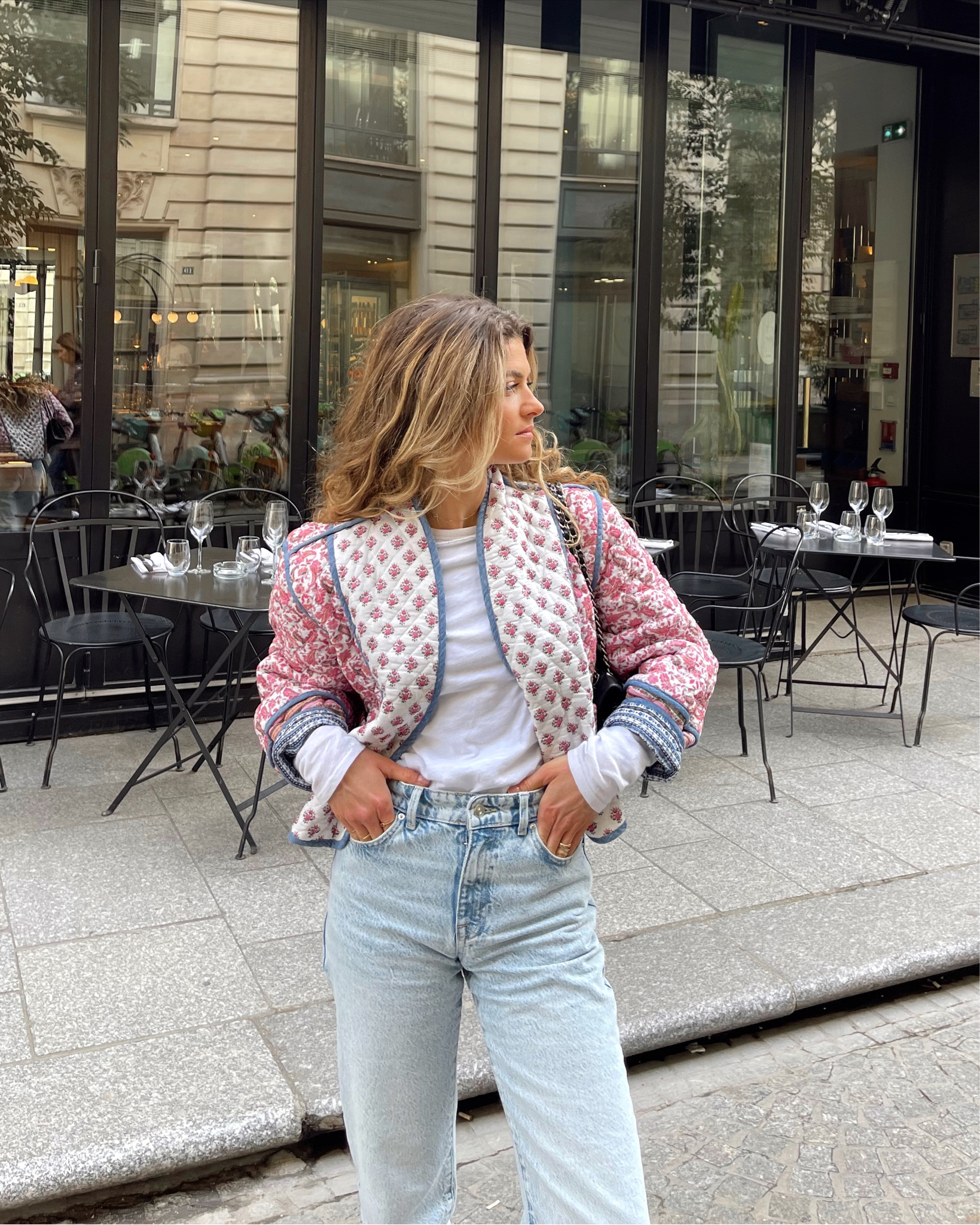 Patchwork veste, spring inspiration from scandinave style.
Veste reversible.


#LTKeurope