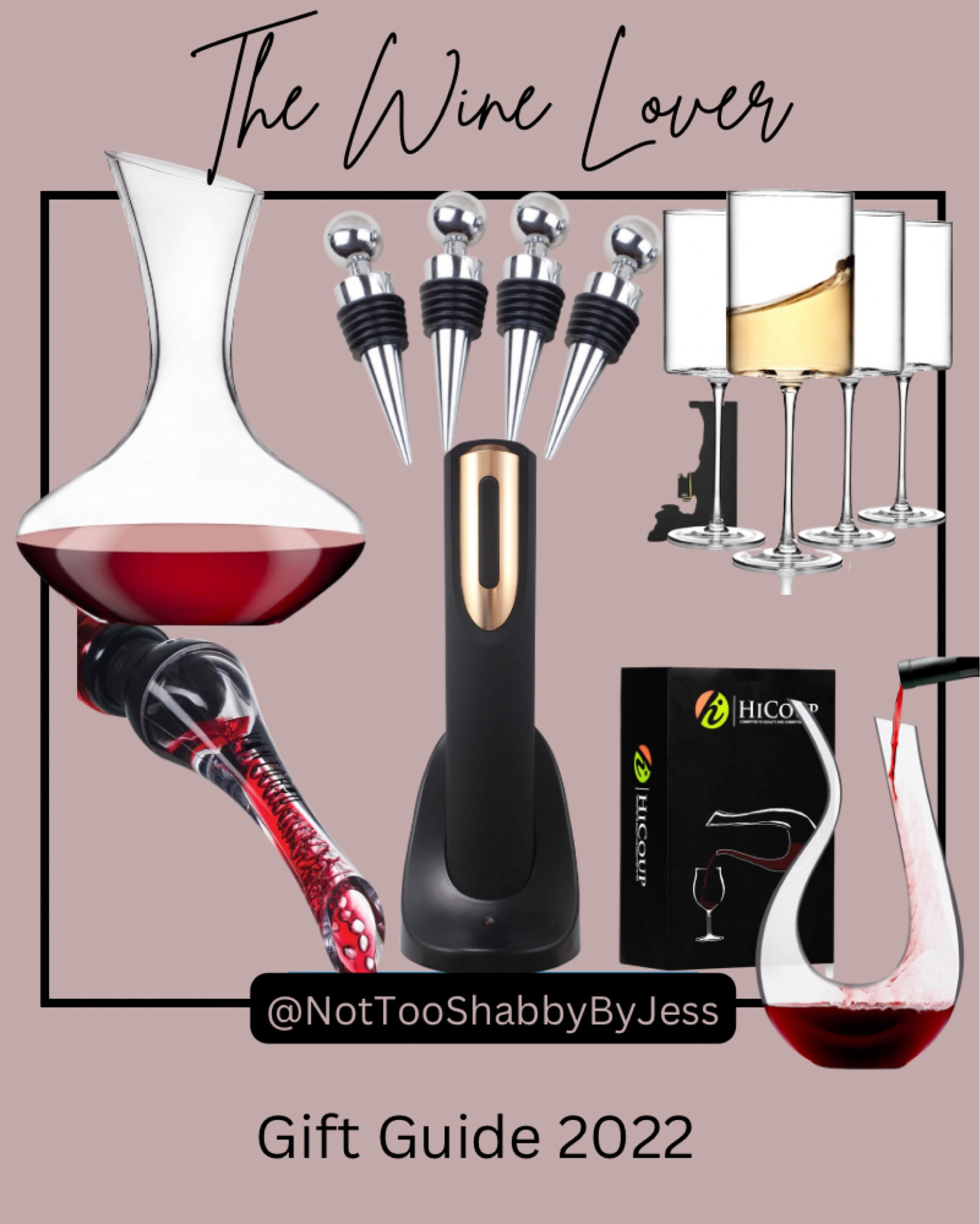 Holiday gift guide for the wine lover in your life!

#giftguide #giftguide2022

#LTKSeasonal #LTKHoliday